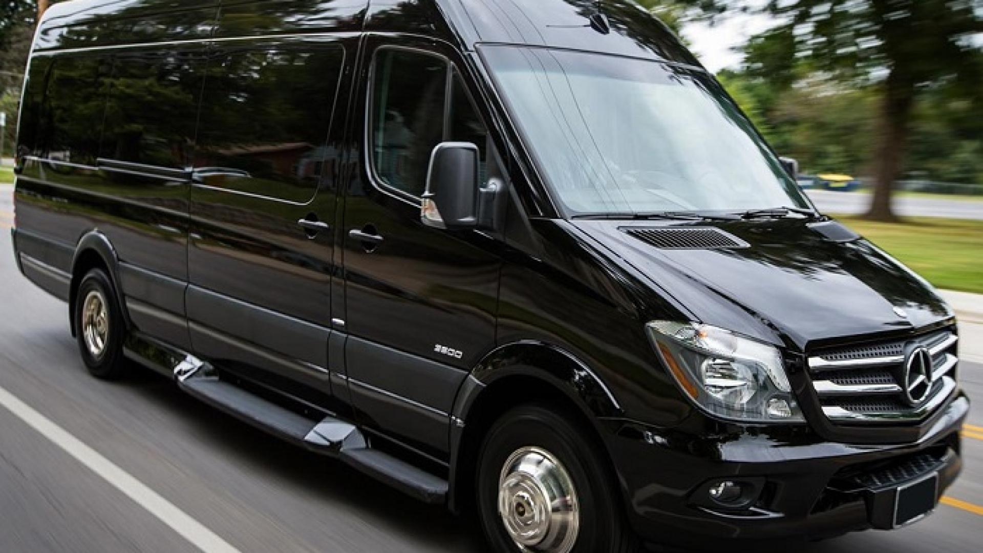 Black Luxury Van