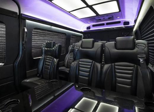 Black Luxury Van