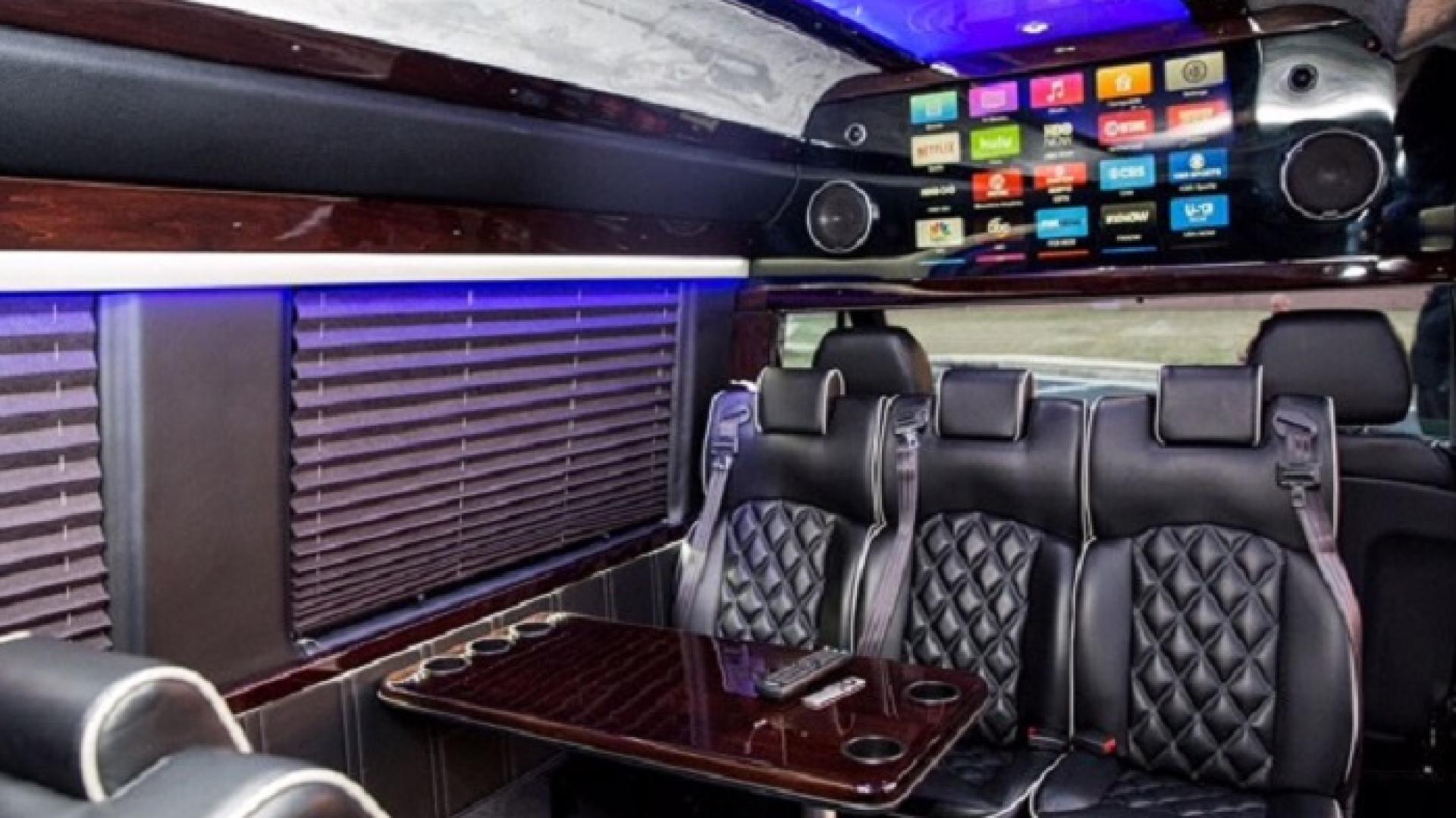 Black Luxury Van