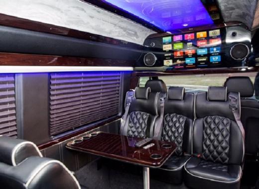 Black Luxury Van